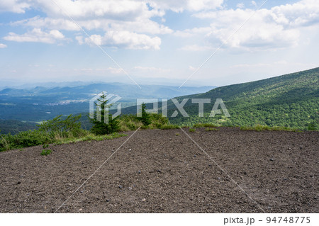 小浅間山 登山道の風景 長野県 軽井沢町 小浅間山 登山道の風景 長野県 軽井沢町 94748775