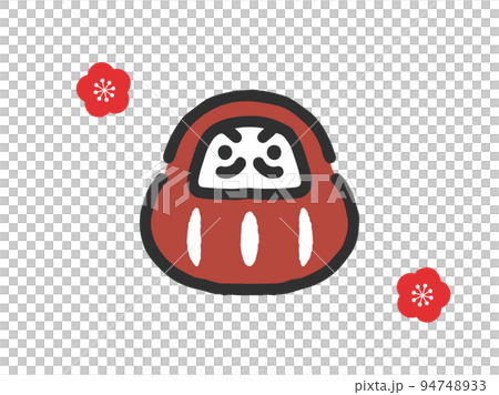 Daruma, lucky charm 94748933