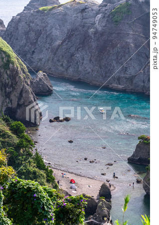 《静岡県》あいあい岬の海岸線・伊豆の南端奥石廊崎 《静岡県》あいあい岬の海岸線・伊豆の南端奥石廊崎 94749053