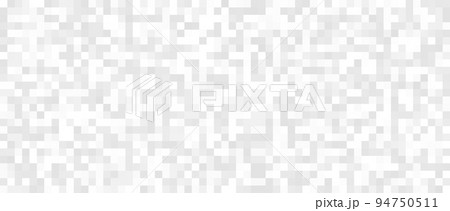 モノトーンで構成されたモザイクの背景素材 94750511