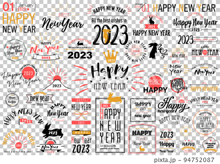 New Year's card character design 2023 Year of the Rabbit 94752087