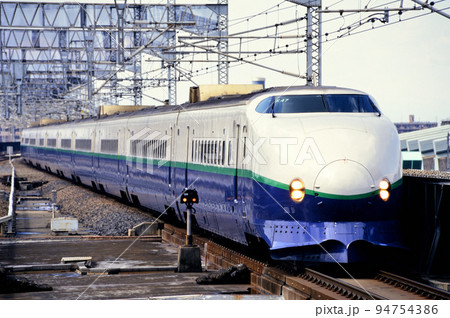 2000年 上越新幹線200系K47編成ときの写真素材 [94754386] - PIXTA