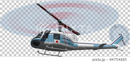 An illustration of a Japan Coast Guard helicopter looking up from the ground. background transparent image An illustration of a Japan Coast Guard helicopter looking up from the ground. background transparent image 94754885