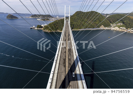 ながさき女神大橋水平梁からの眺め【長崎県長崎市】 ながさき女神大橋水平梁からの眺め【長崎県長崎市】 94756559