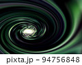 宇宙空間のワープをイメージした背景素材（ワームホール ・ブラックホールのイメージ） 94756848