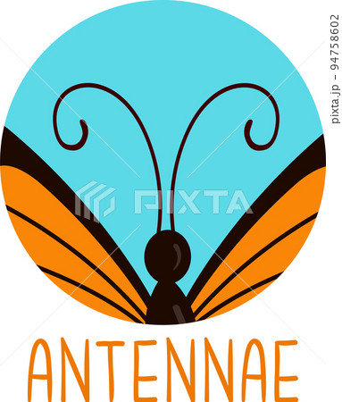 Animal Body Part Butterfly Antennae Illustration 94758602