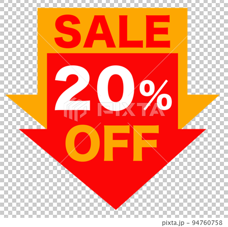 セールの販促マーク セールの販促マーク 94760758