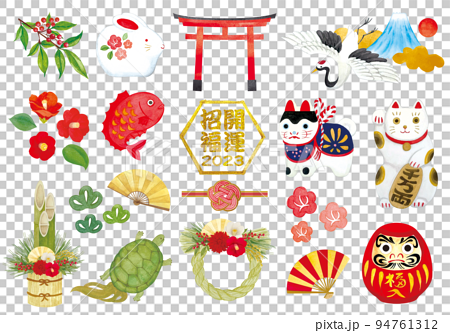 Japanese Style PNG Picture, Cute Style Japanese Element Stickers, Japan,  Fuji, Snapper PNG Image For Free Download