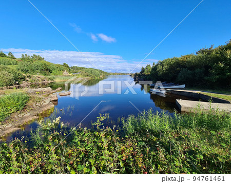 Lough Waskel by Burtonport, County Donegal, Ireland - Seen from the Railway walk 94761461