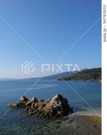 「上関・室津」海の風景(県道23号から平生町方向を望む) 94763633