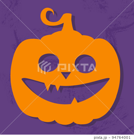 Design of funny Halloween pumpkin icon. Vector Design of funny Halloween pumpkin icon. Vector 94764001