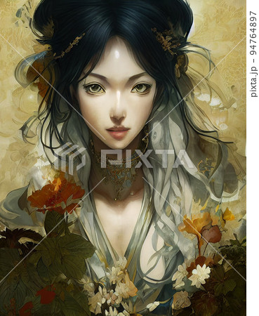架空の植物の女神 94764897