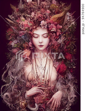 架空の植物の女神 架空の植物の女神 94764900