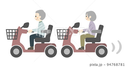 シニアカー　電動車椅子　高齢者 94768781