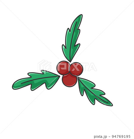 Holly cartoon clipart 94769195
