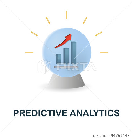 Predictive Analytics icon. 3d illustration from customer relationship collection. Creative Predictive Analytics 3d icon for web design, templates, infographics and more Predictive Analytics icon. 3d illustration from customer relationship collection. Creative Predictive Analytics 3d icon for web design, templates, infographics and more 94769543