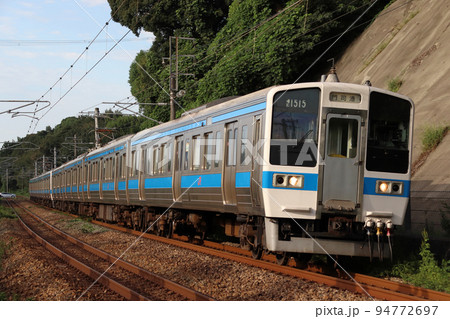 鹿児島本線直通の長崎本線415系ステンレス車（8両編成） 94772697