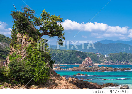 《静岡県》美しき伊豆のビーチ・九十浜海水浴場 《静岡県》美しき伊豆のビーチ・九十浜海水浴場 94772939