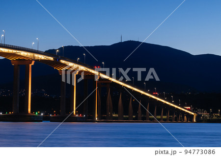 Tasman Bridge in Hobart Tasmania Australia Tasman Bridge in Hobart Tasmania Australia 94773086