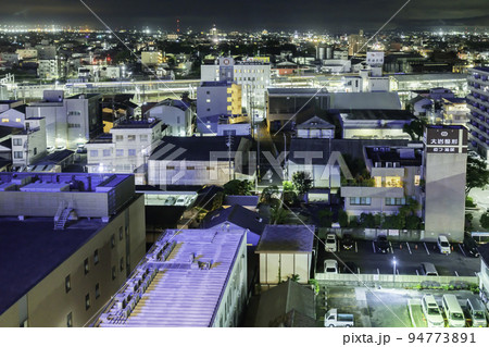 豊橋の町並み　大橋通2丁目　愛知県豊橋市 94773891