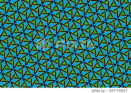 Simple geometric pattern in the colors of the national flag of Tanzania Simple geometric pattern in the colors of the national flag of Tanzania 94774647