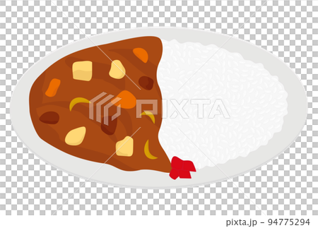 Curry and rice  94775294