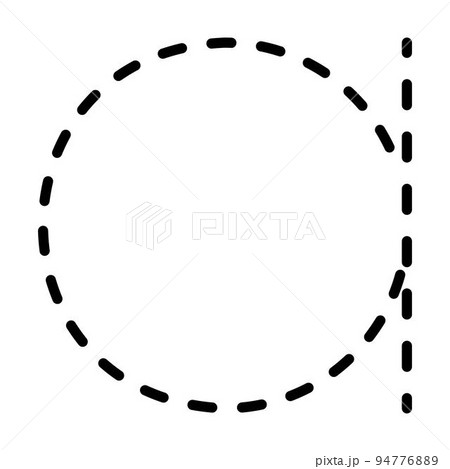 Tracing Alphabet lowercase small letter a prewriting dotted line element for kindergarten, preschool and Montessori school kids worksheet for handwriting practice activity. Tracing Alphabet lowercase small letter a prewriting dotted line element for kindergarten, preschool and Montessori school kids worksheet for handwriting practice activity. 94776889