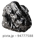 Realistic 3D illustration of the zinc nugget isolated on white 94777588