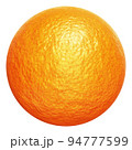 Realistic 3D illustration of the orange peel sphere isolated on white 94777599