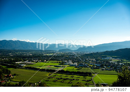 View towards Villach from Landskron Castle 94778107