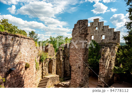 Ruins of Zavelstein Castle in Summer 2022 94778112