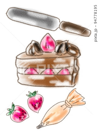 洋菓子屋さんの夢ケーキ 94778195