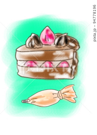 洋菓子屋さんの夢ケーキ 94778196