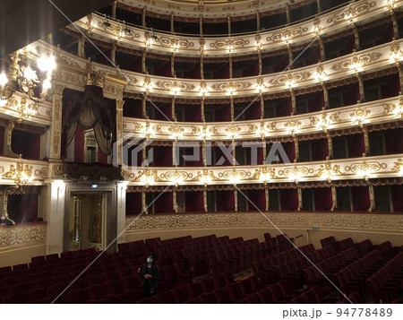 The regio theater in Parma italy, Emila Romagna region The regio theater in Parma italy, Emila Romagna region 94778489