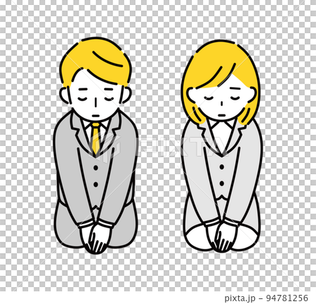 すみません　正座 94781256