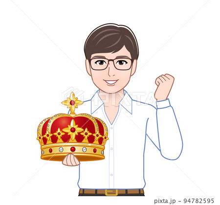 王冠を持つ男性 94782595
