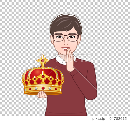 man with crown 94782615