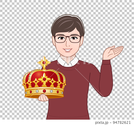 戴皇冠的男人 戴皇冠的男人 94782621