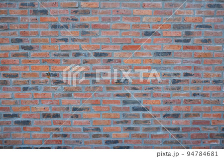 茶色い煉瓦壁テクスチャ_ビンテージ背景_レトロ素材 茶色い煉瓦壁テクスチャ_ビンテージ背景_レトロ素材 94784681