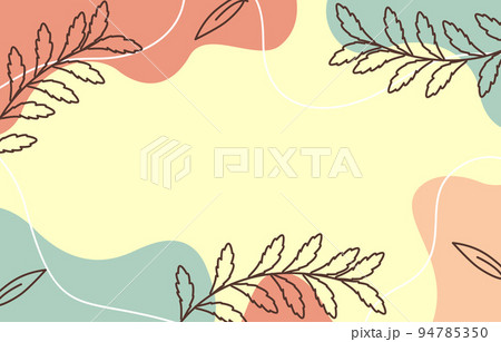 Aesthetic Colorful Pastel Floral Fluid Abstract Background 94785350