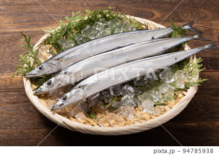 北海道産　生さんま 94785938
