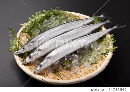 北海道産　生さんま 94785942