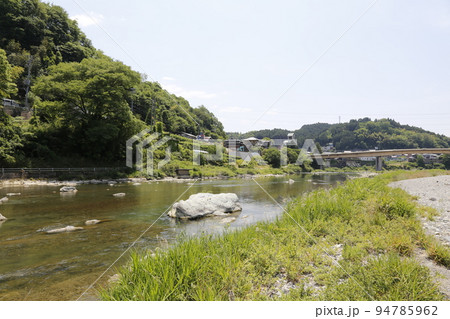 吉野川　吉野　奈良　奈良吉野　吉野大淀町　奈良県　なら　一級河川　川　河川　河原　河川敷 94785962