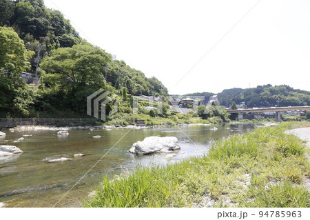 吉野川　吉野　奈良　奈良吉野　吉野大淀町　奈良県　なら　一級河川　川　河川　河原　河川敷 94785963