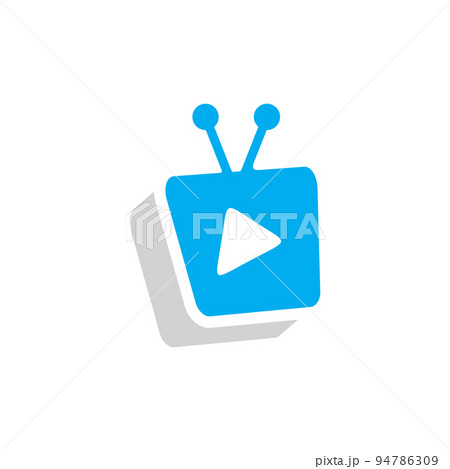 TV Television Channel icon logo design TV Television Channel icon logo design 94786309
