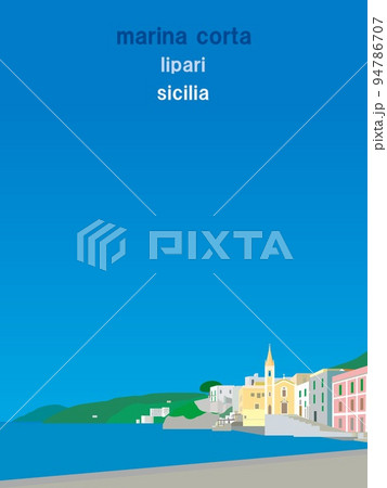 マリーナ・コルタ　marina　corta　リパリ　lipari　シチリア　sicilia 94786707