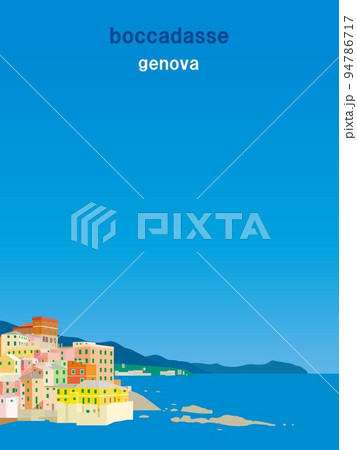 ボッカダッセ　boccadasse　ジェノヴァ　genova　リグリア　liguria　イタリア 94786717