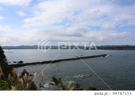 安乗崎灯台　安乗崎　安乗　安乗　伊勢　伊勢志摩　的矢湾　菅崎園地　太平洋　伊勢の海　あのり　安乗港線 94787153