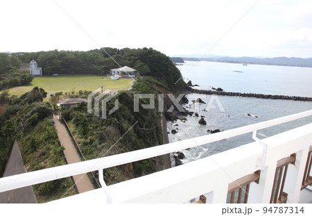 安乗崎灯台　安乗崎　安乗　安乗　伊勢　伊勢志摩　的矢湾　菅崎園地　太平洋　伊勢の海　あのり　安乗港線 94787314