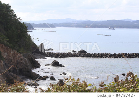 安乗崎灯台　安乗崎　安乗　安乗　伊勢　伊勢志摩　的矢湾　菅崎園地　太平洋　伊勢の海　あのり　安乗港線 94787427